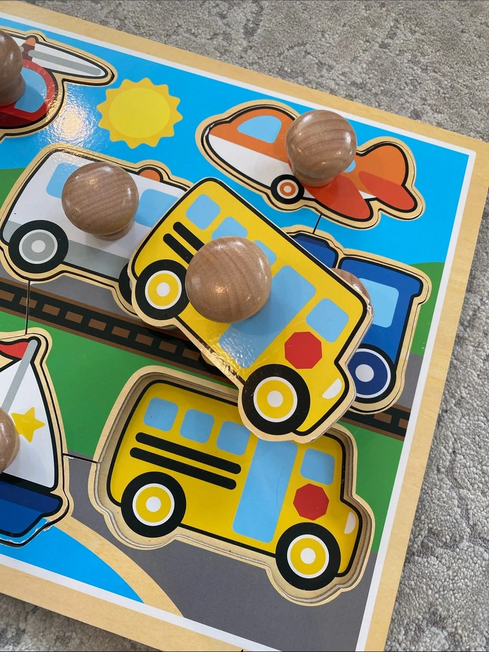 Melissa & Doug Wooden Puzzle Set